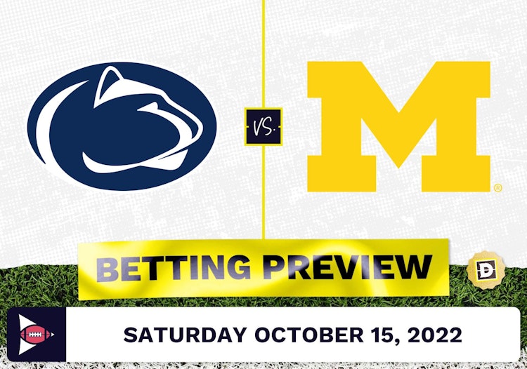 Penn State vs. Michigan CFB Prediction and Odds - Oct 15, 2022