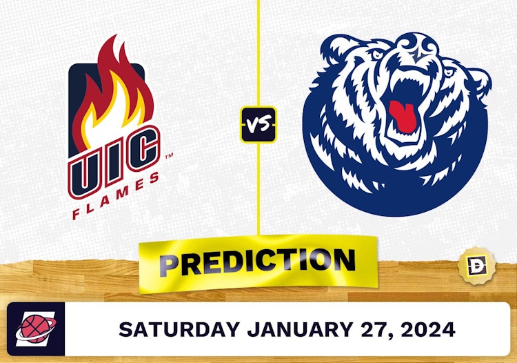 Illinois-Chicago vs. Belmont Prediction, Odds, College Basketball Picks [1/27/2024]