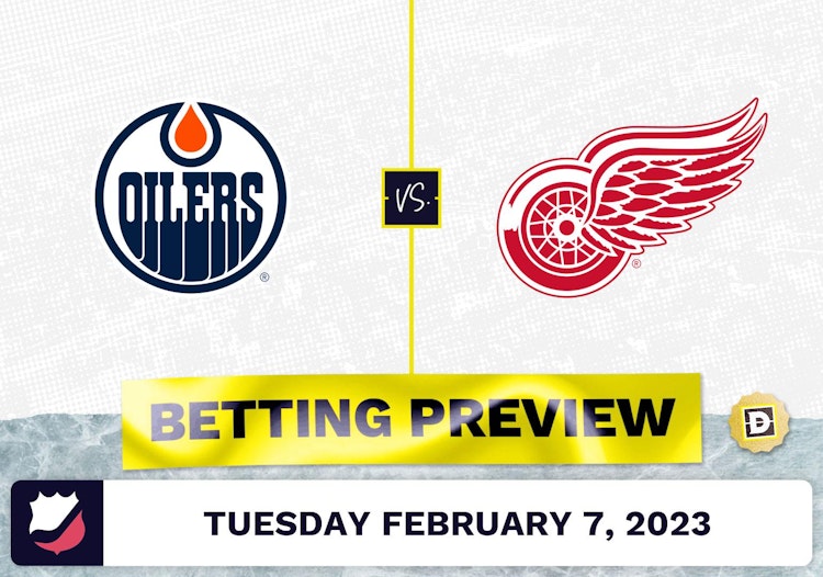 Oilers vs. Red Wings Prediction and Odds - Feb 7, 2023