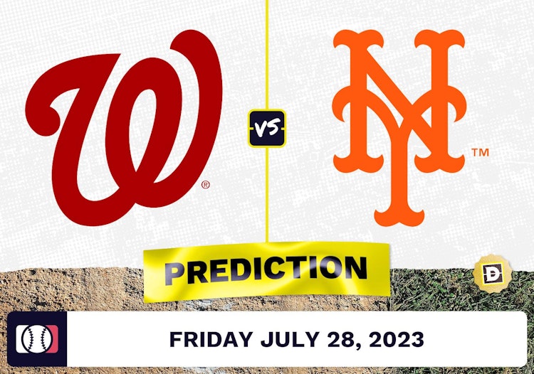 Nationals vs. Mets Prediction for MLB Friday [7/28/2023]