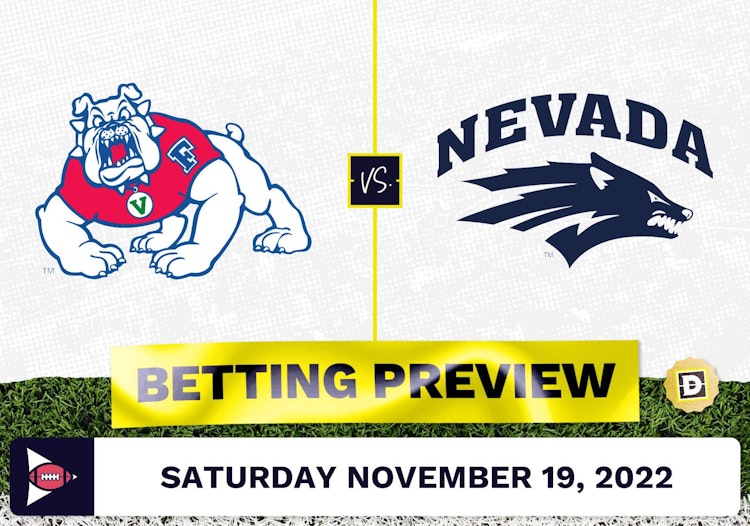 Fresno State vs. Nevada CFB Prediction and Odds - Nov 19, 2022