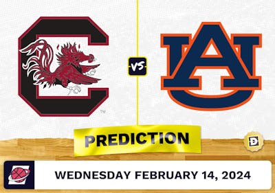 South Carolina vs. Auburn Prediction, Odds, College Basketball Picks [2/14/2024]