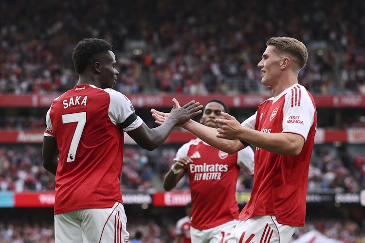 Premier League soccer predictions and best bets for Arsenal, Everton, West Ham, Brighton, Wolves, and Crystal Palace.