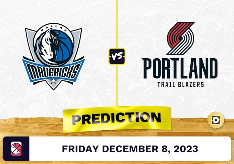 Dallas Mavericks vs. Portland Trail Blazers Prediction and Odds - December 8, 2023