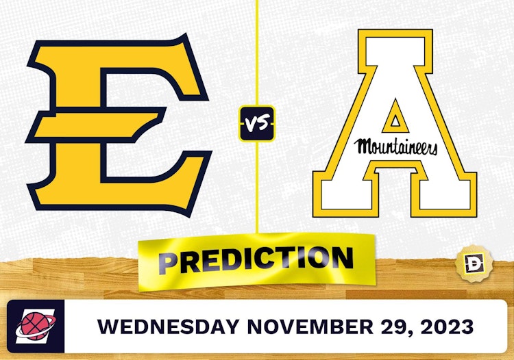 East Tennessee State East Tennessee State vs. Appalachian State Appalachian State Basketball Prediction - November 29, 2023