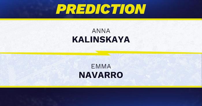 Anna Kalinskaya vs. Emma Navarro prediction, odds, picks for US Open 2026