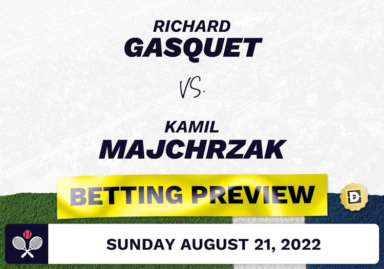 Richard Gasquet vs. Kamil Majchrzak Predictions - Aug 21, 2022