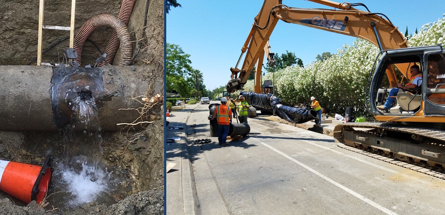 Midas Avenue Water Main Replacement, Rocklin