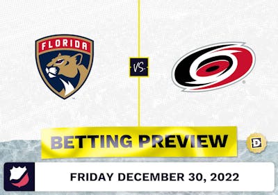Panthers vs. Hurricanes Prediction and Odds - Dec 30, 2022