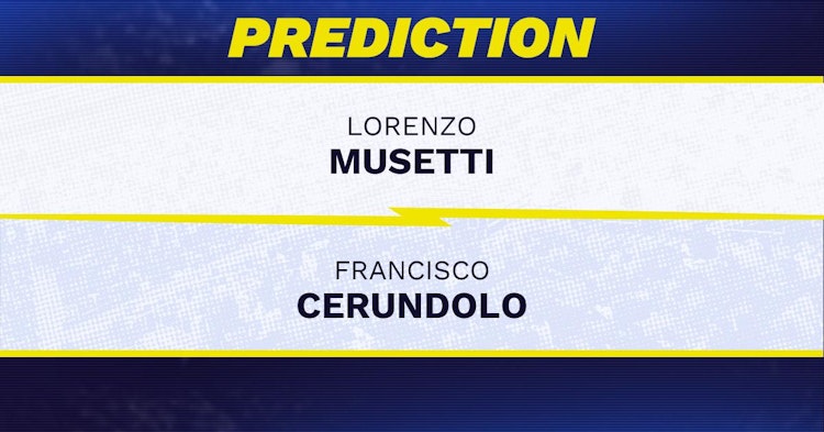 Lorenzo Musetti vs Francisco Cerundolo Tennis Prediction.