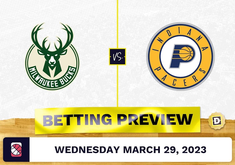 Bucks vs. Pacers Prediction and Odds - Mar 29, 2023