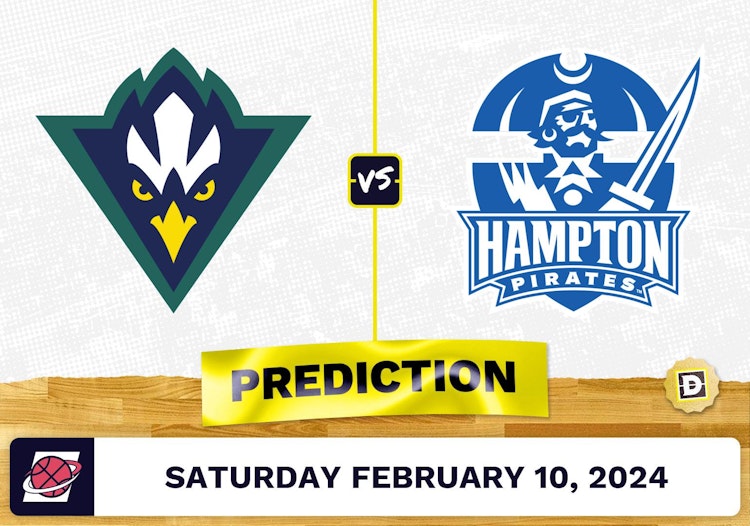 North Carolina-Wilmington vs. Hampton Prediction, Odds, College Basketball Picks [2/10/2024]