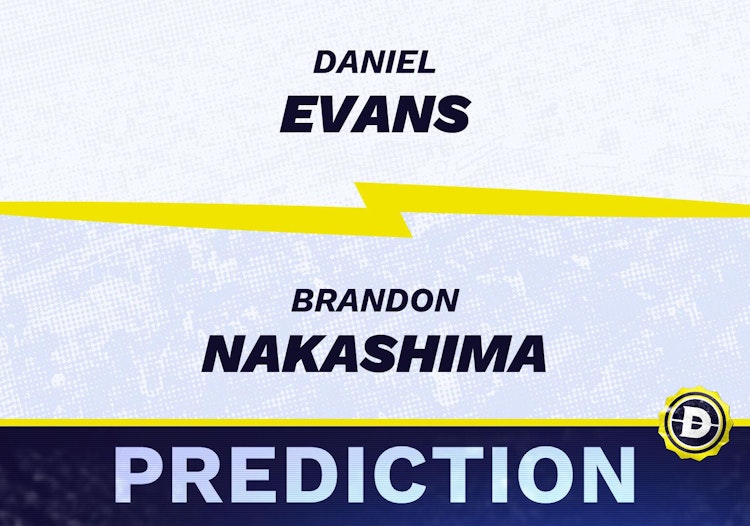 Daniel Evans vs. Brandon Nakashima Prediction, Odds, Picks for ATP Cinch Championships 2024