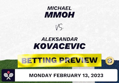 Michael Mmoh vs. Aleksandar Kovacevic Predictions - Feb 13, 2023