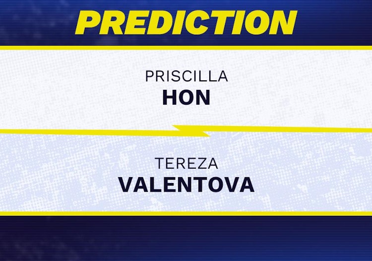 Priscilla Hon vs Tereza Valentova Tennis Prediction.