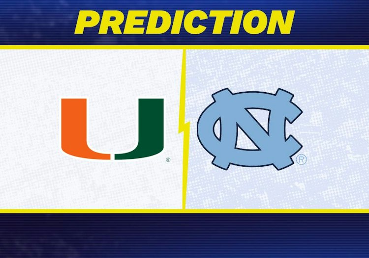 Miami (FL) takes on UNC in College Football action.