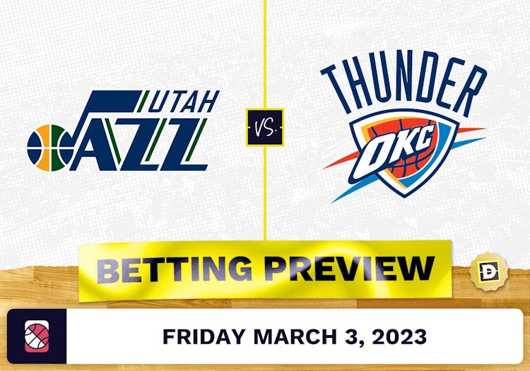 Jazz vs. Thunder Prediction and Odds - Mar 3, 2023