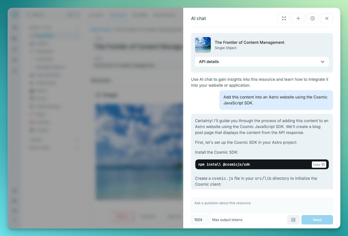 Cosmic - Headless CMS with AI | Build & Deploy 10x Faster | Cosmic