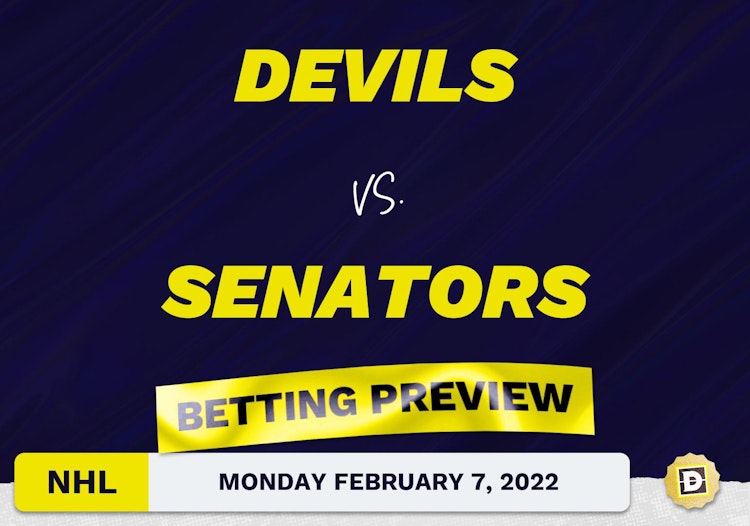Devils vs. Senators Predictions and Odds - Feb 7, 2022