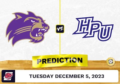 Western Carolina vs. High Point Basketball Prediction - December 5, 2023