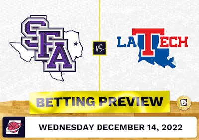 Stephen F. Austin vs. Louisiana Tech CBB Prediction and Odds - Dec 14, 2022