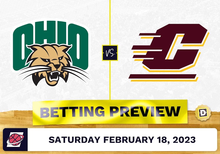 Ohio vs. Central Michigan CBB Prediction and Odds - Feb 18, 2023
