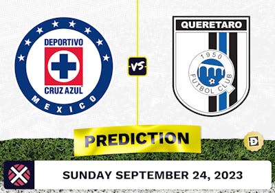 Cruz Azul vs. Queretaro Prediction and Odds - September 24, 2023