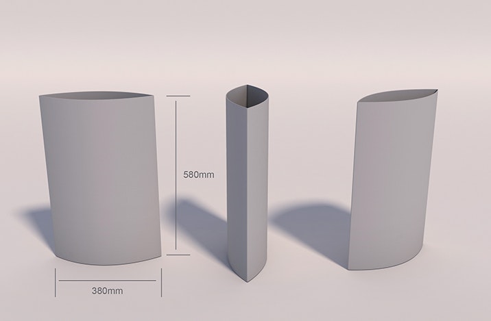 PLV Totem elliptique PLV-personnalisee-totem-elliptique