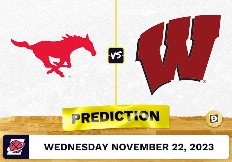 SMU vs. Wisconsin Basketball Prediction - November 22, 2023