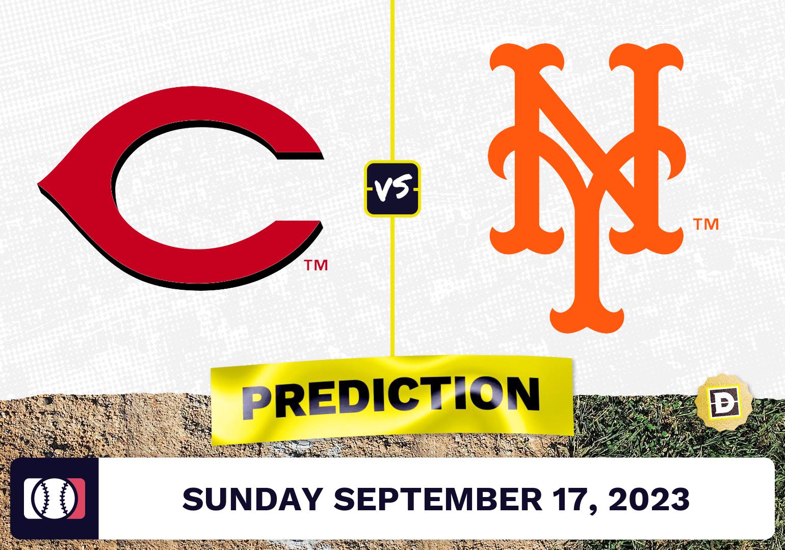 Reds vs. Mets Prediction for MLB Sunday [9/17/2023]