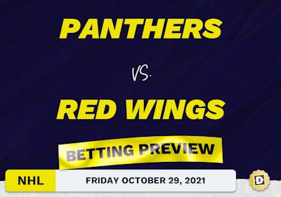 Panthers vs. Red Wings Predictions and Odds - Oct 29, 2021