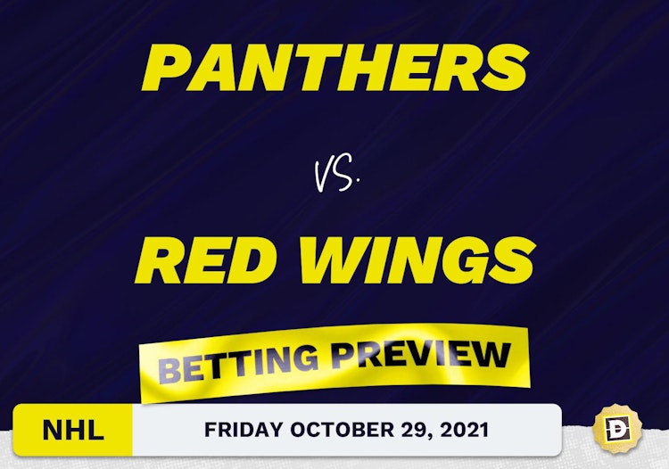 Panthers vs. Red Wings Predictions and Odds - Oct 29, 2021