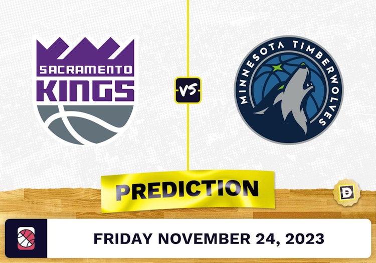 Kings vs. Timberwolves Prediction and Odds - November 24, 2023