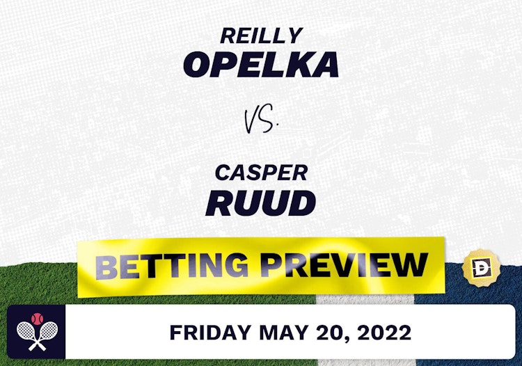 Reilly Opelka vs. Casper Ruud Predictions - May 20, 2022