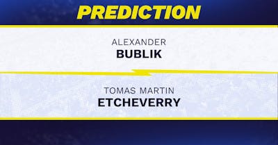 Alexander Bublik vs. Tomas Martin Etcheverry prediction, odds, picks for ATP Kitzbuhel Open 2026