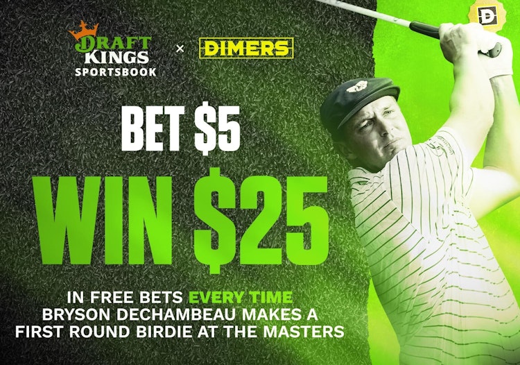 DraftKings Masters Promo For $25 Bonus Bets