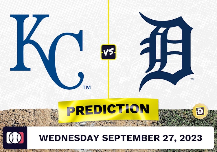 Royals vs. Tigers Prediction for MLB Wednesday [9/27/2023]