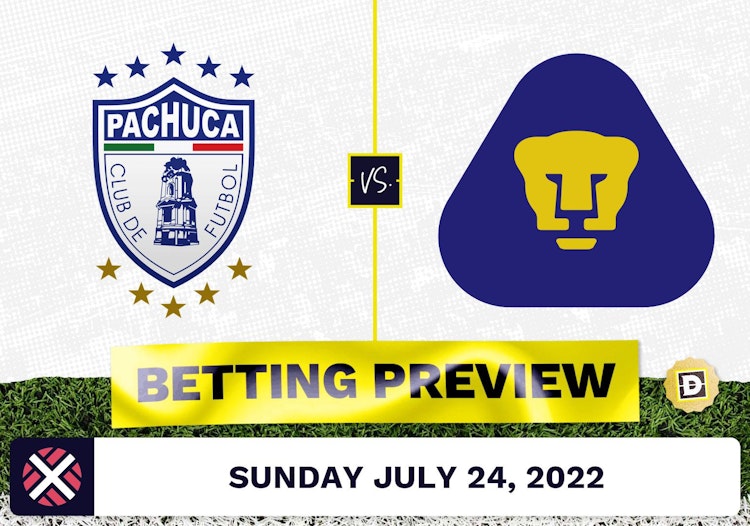 Pachuca vs. Pumas UNAM Prediction and Odds - Jul 24, 2022