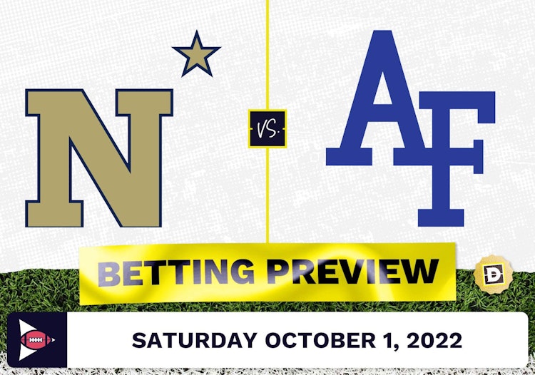 Navy vs. Air Force CFB Prediction and Odds - Oct 1, 2022