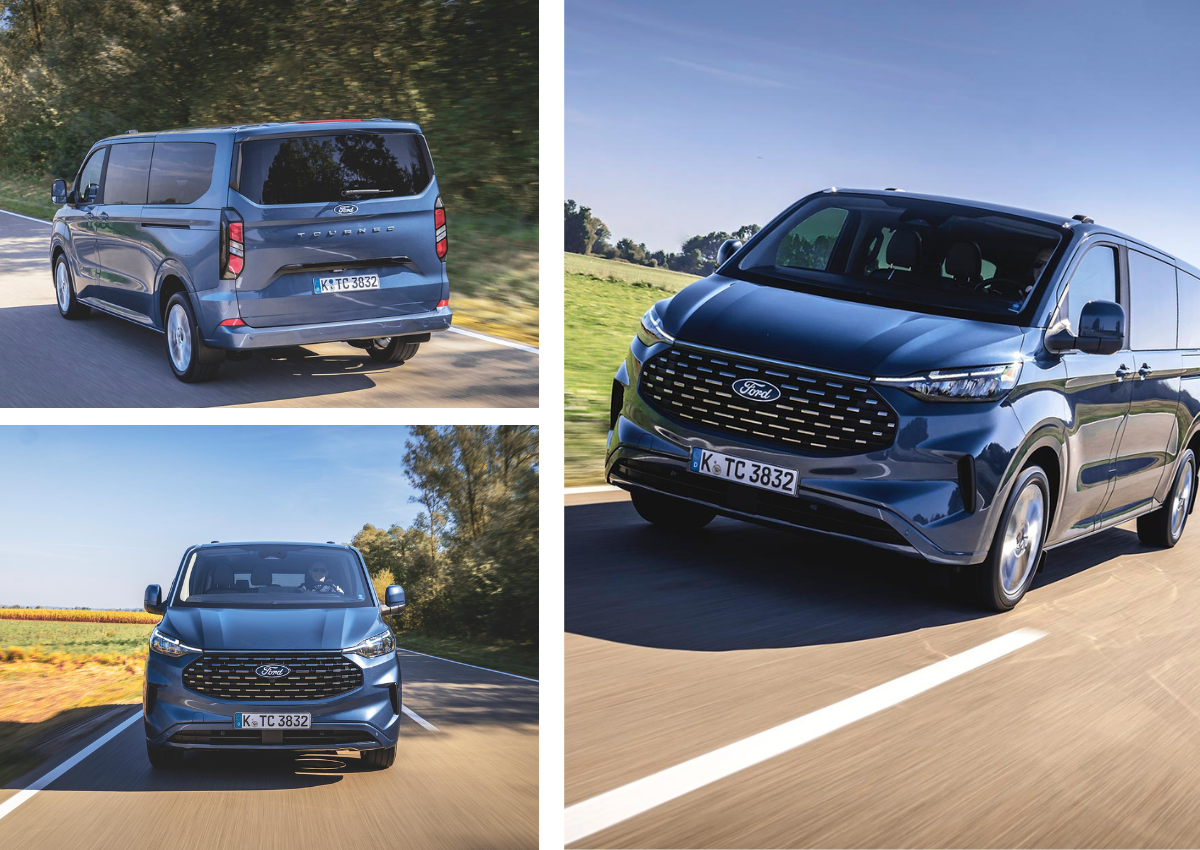 Das Exterieur des Ford Tourneo Custom