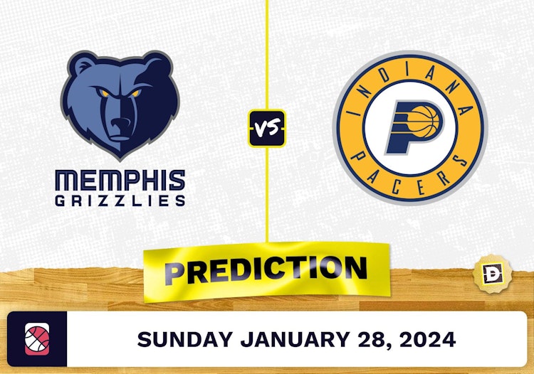 Memphis Grizzlies vs. Indiana Pacers Prediction, Odds, NBA Picks [1/28/2024]