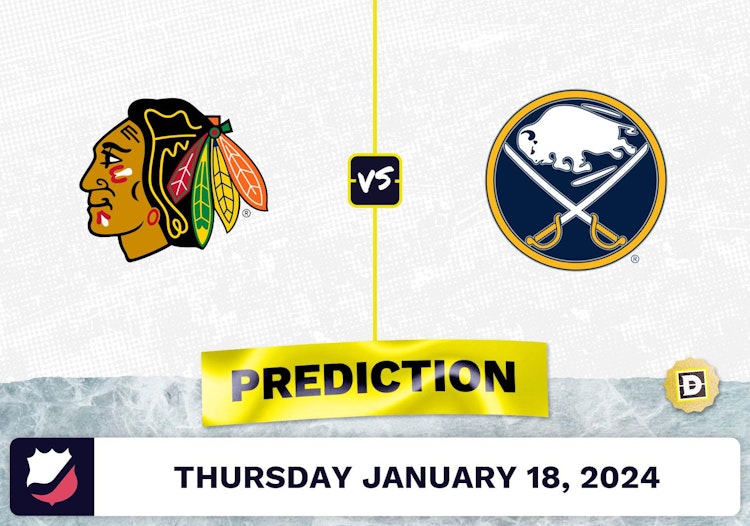 Chicago Blackhawks vs. Buffalo Sabres Prediction, Odds, NHL Picks [1/18/2024]