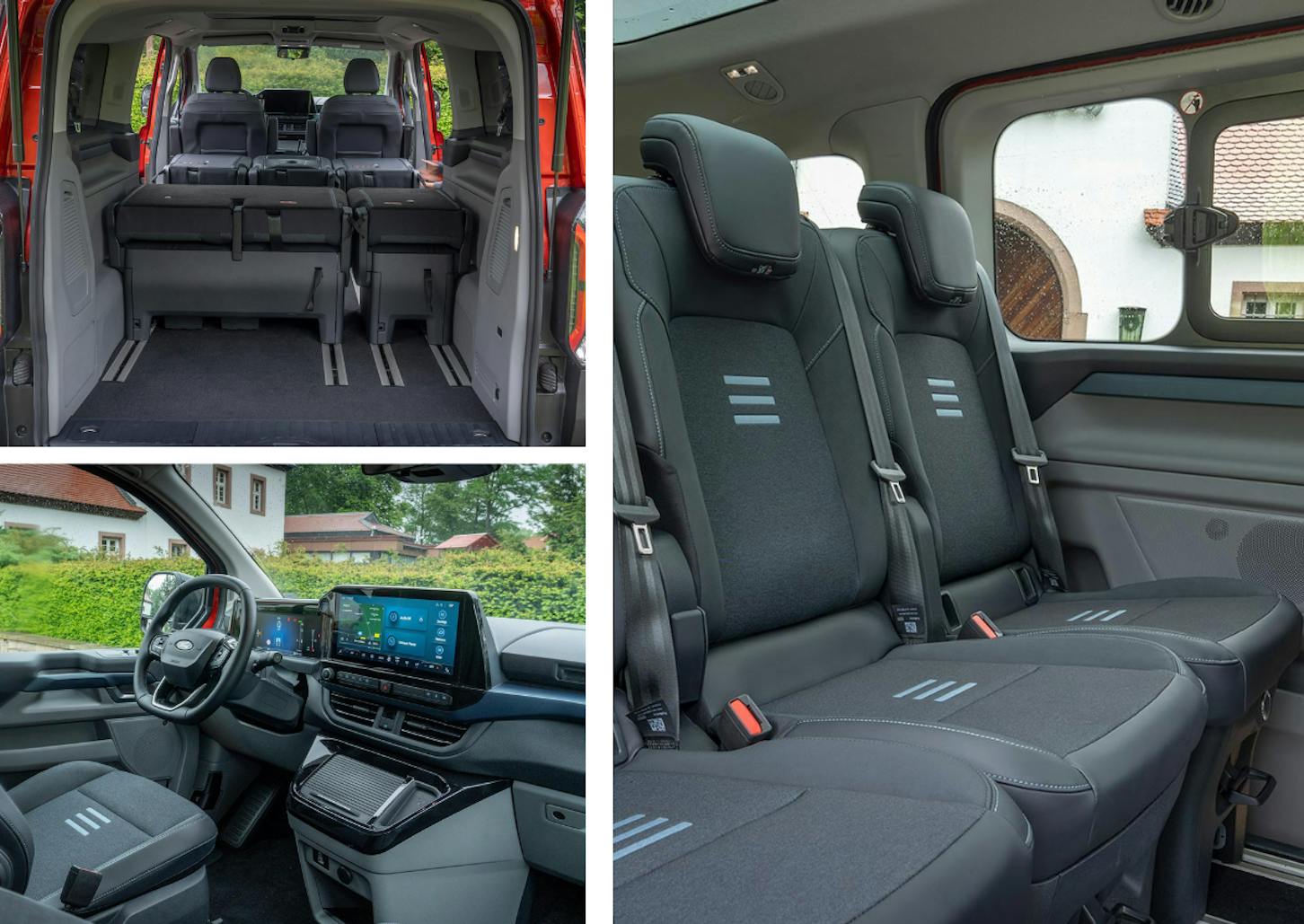 Das Interieur des Ford Tourneo Custom