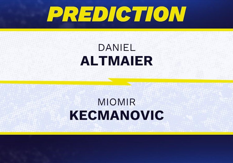 Daniel Altmaier vs Miomir Kecmanovic Tennis Prediction.