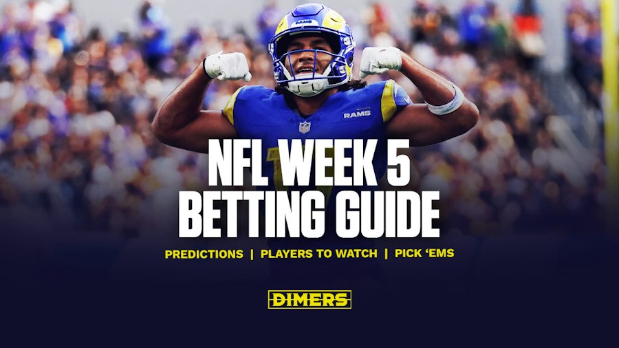 NFL Week 5 betting guide: Model backed picks, top player props and sharp Pick 'Ems