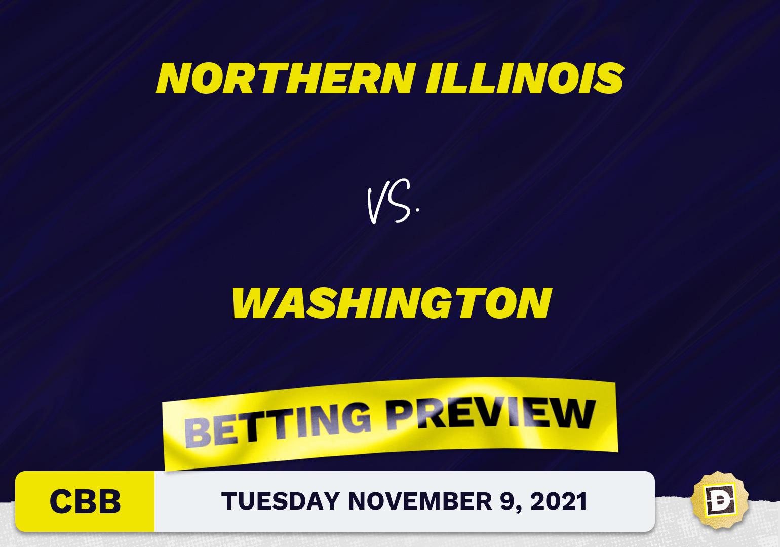 Northern Illinois vs. Washington CBB Predictions and Odds - Nov 9, 2021