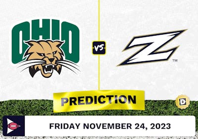 Ohio vs. Akron CFB Prediction and Odds - November 24, 2023