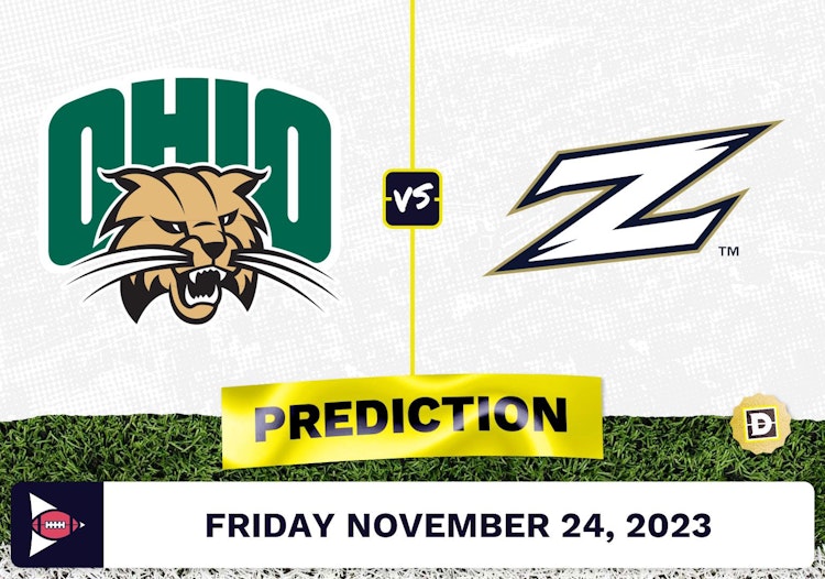 Ohio vs. Akron CFB Prediction and Odds - November 24, 2023