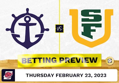 Portland vs. San Francisco CBB Prediction and Odds - Feb 23, 2023