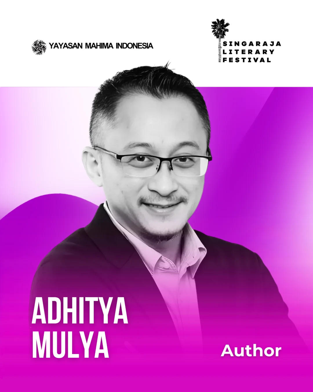 Adhitya Mulya - Author SLF 2025